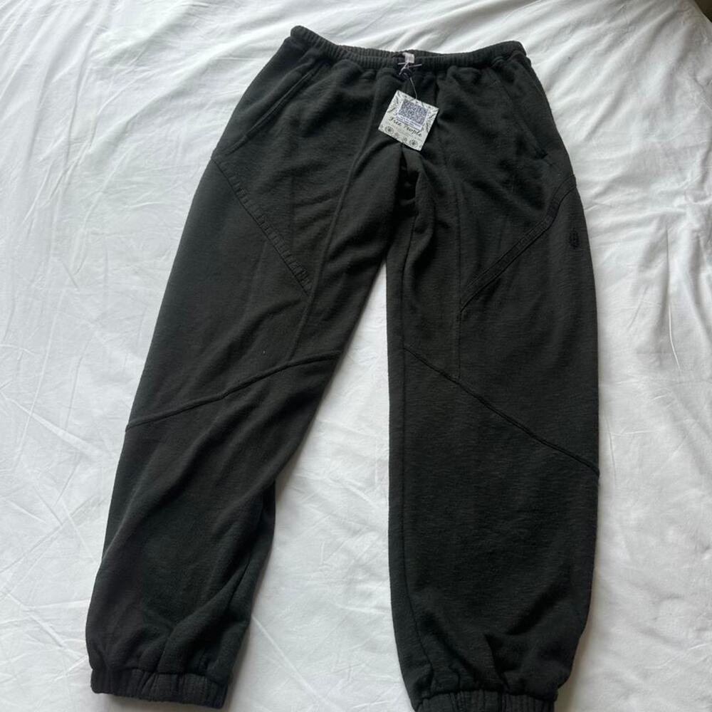 Nwt free people black sweatpants